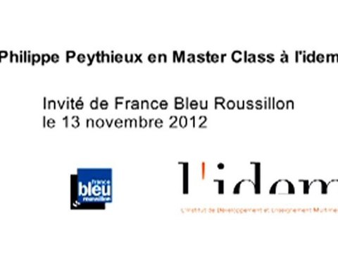 Philippe Peythieu [Homer Simpson] invité de France Bleu Roussillon