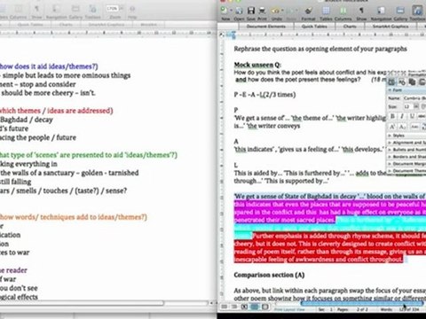 GCSE English Literature: Writing Poetry Essay Paragraphs