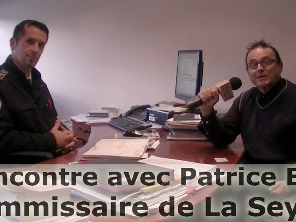 Rencontre avec Patrice Buil - Commissaire de Police de La Seyne sur Mer - Saint-Mandrier