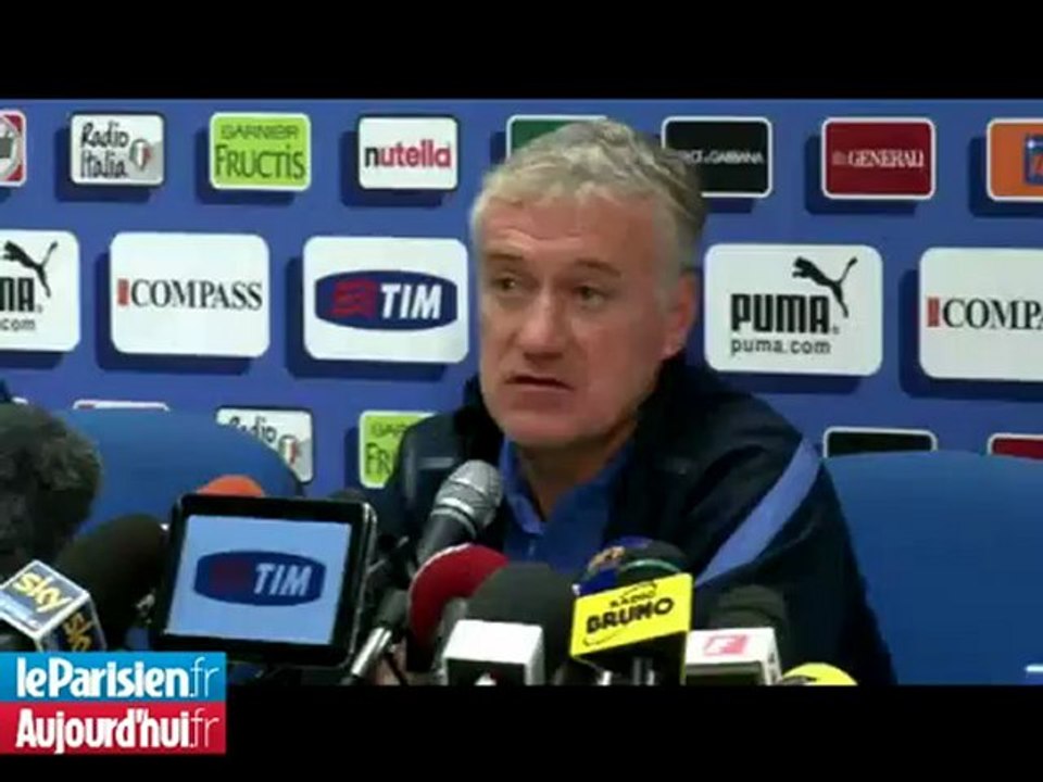 Italie-France : Deschamps veut que ses joueurs...
