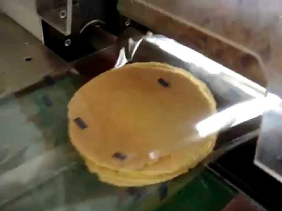 frozen pizza packaging machine