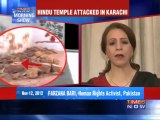 Hindu temple attacked in Karachi