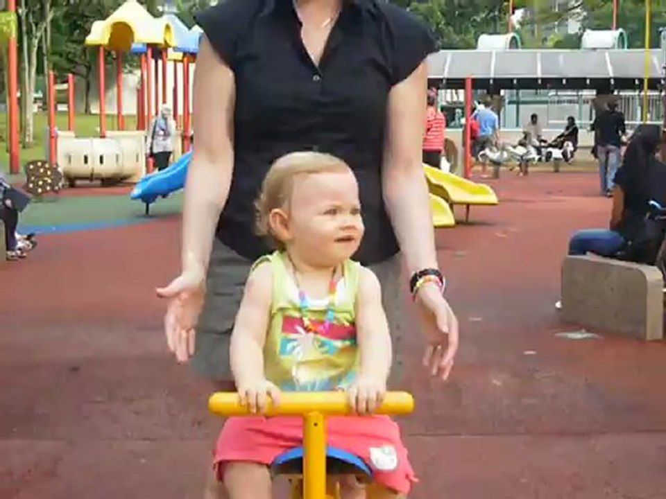 Gabrielle au parc