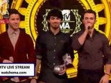Jonas Brothers presents MTV Europe Music Awards 2012