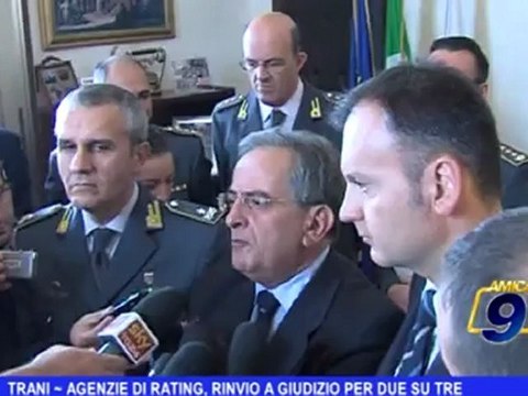 Trani | Agenzia di rating, rinvio a giudizio per due su tre