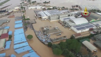 Grosseto - Alluvione 14 - Aeree Albinia Marsiliana (13.11.12)