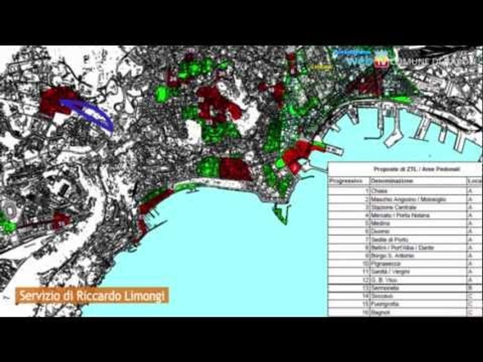 Napoli - Via dell'Epomeo,  parte la ZTL (13.11.12)