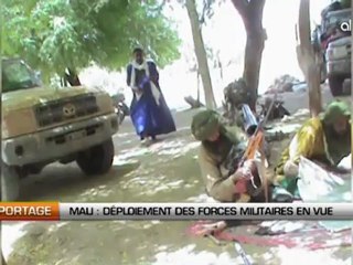 Mali: Déploiement des forces militaires en vue