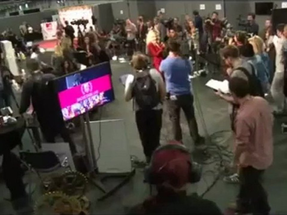 MTV EMA Europe Music Awards 2012 Frankfurt Backstage