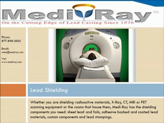 Lead shielding | Medi-Ray