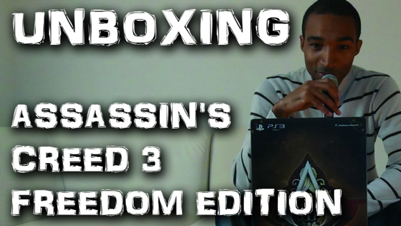 Assassin Creed 3 collector unboxing