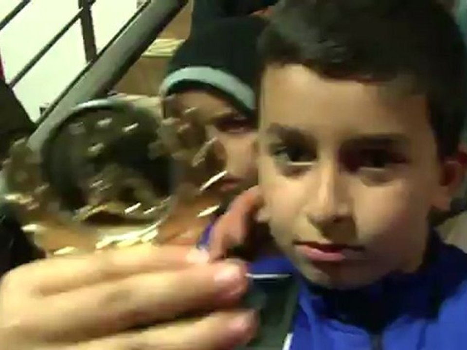 Fin du Stage de Colombes en Foot des vacances de la Toussaint 2012