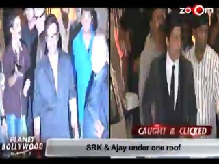 Shahrukh & Ajay under one roof