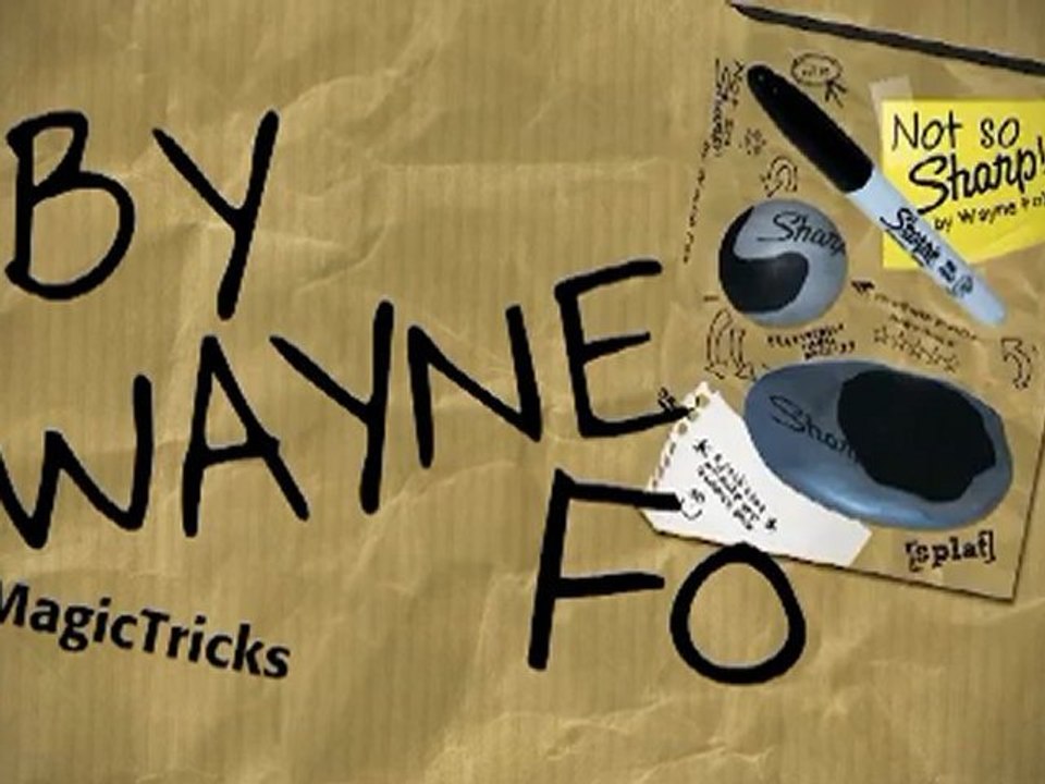 Not So Sharp by Wayne Fox - Magic Trick