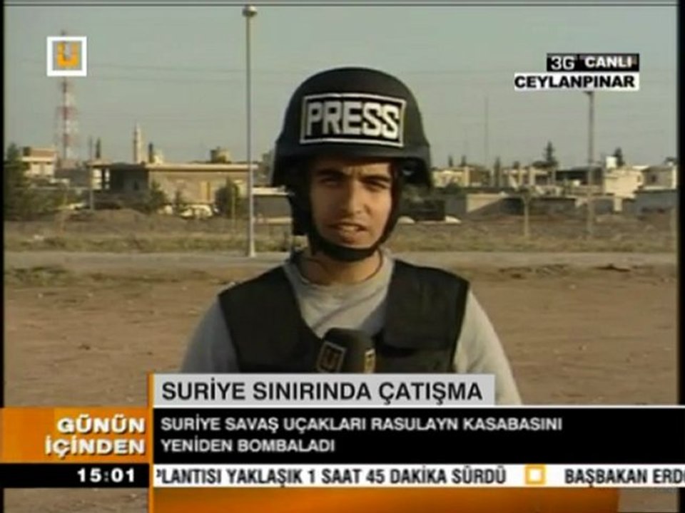 14 Kasım 2012 Süleyman TUNÇ Ceylanpınar Canlı Bağlantı Kameraman Oğuzhan SAR