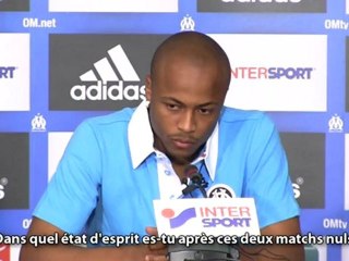 Ayew : "Ca ne sert à rien de crier"