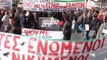 Greek workers show solidarity with suffering in Spain,...