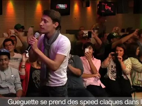 Gueguette se prend des speed claques dans la face - C'Cauet sur NRJ