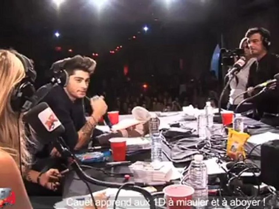 Cauet apprend aux 1D à miauler et à aboyer ! - C'Cauet sur NRJ