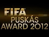 FIFA Puskas Award nominees revealed 2012