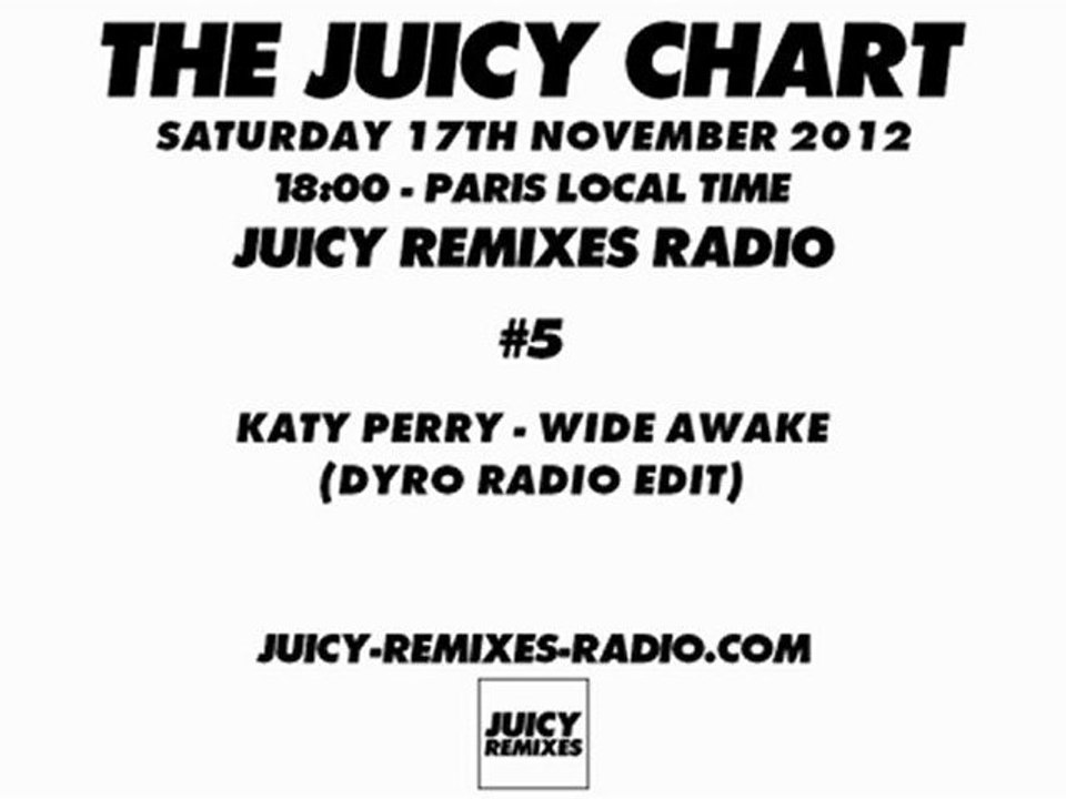 The Juicy Chart - November 2012 | #1: Rihanna - Diamonds (Bimbo Jones Radio Edit)