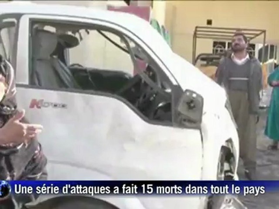 Irak: explosion de voitures piégées et d'une bombe à Kirkouk