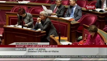 SEANCE,Projet de loi de financement de la sécurité sociale pour 2013
