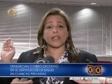 Denuncian cobro excesivo en el servicio de la salud en clínicas privadas