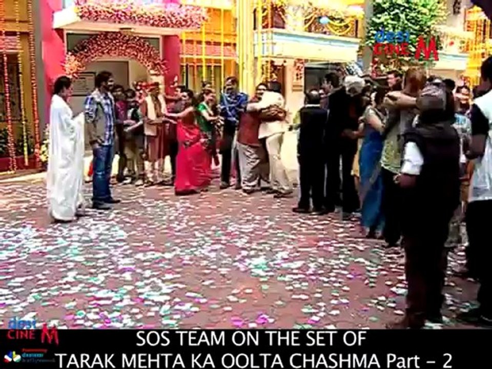 SOS TEAM ON THE SET OF  TARAK MTA KA OOLTA CHASHMA Part - 2