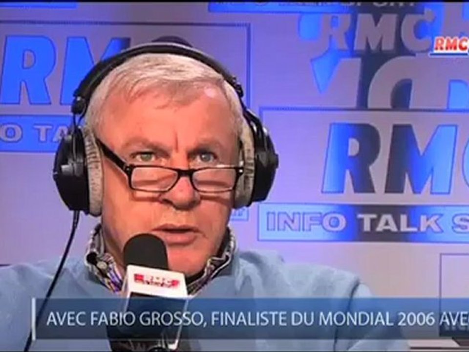 Luis Attaque / F. Grosso et J-A. Boumsong aux bons souvenirs de France-Italie 2006