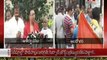 Brahmins, supporters of Mohanbabu talking to media