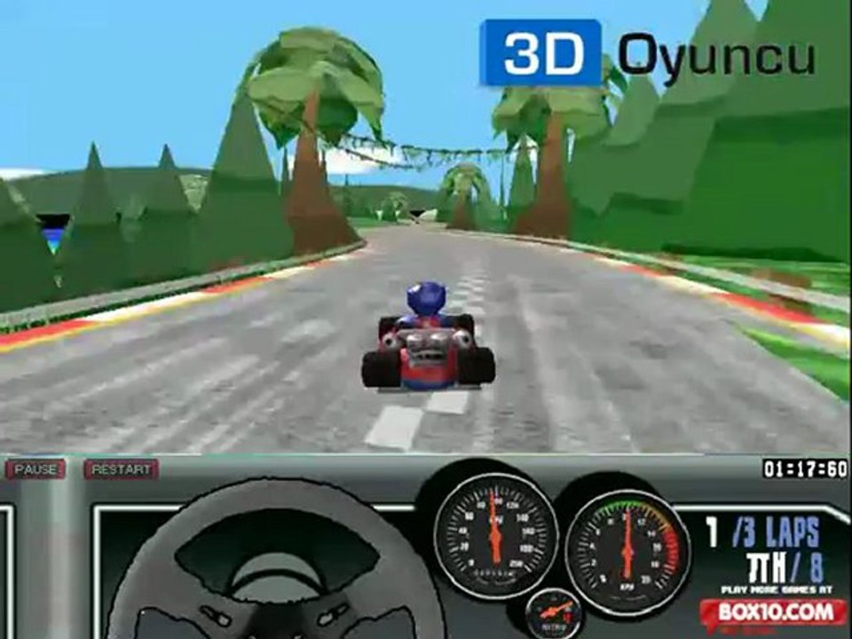 3D Orman Yarışı - 3D Yarış Oyunları