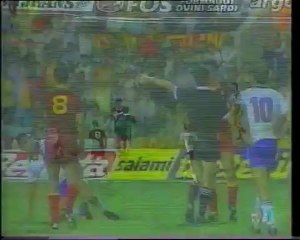 Roma vs Real Zaragoza 1ª parte (Recopa 86-87)