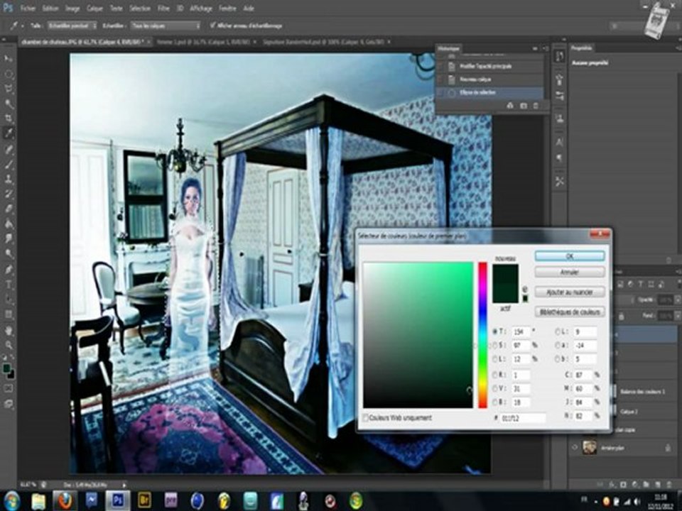 XanderHuit ~ Tutoriel Créer Atmosphère Spectrale Avec Photoshop CS6 Extended [HD]