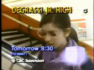 CBC Degrassi Junior High promo 1987
