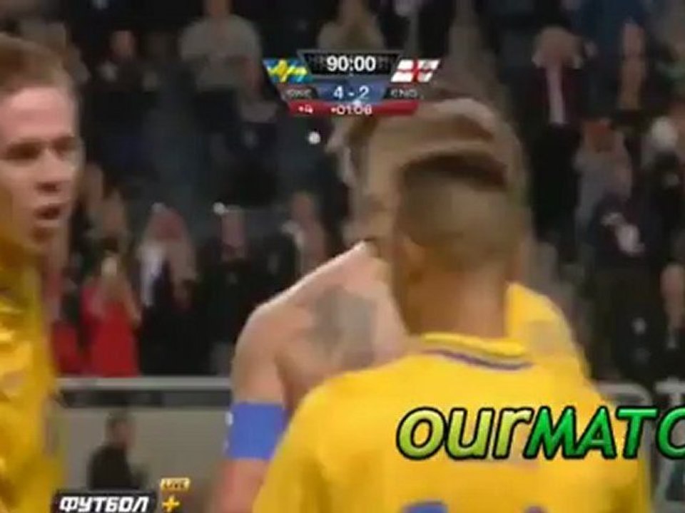 Ibrahimovic Amazing Bicycle Goal (Sweden 4 - 2 England) 14.11.2012