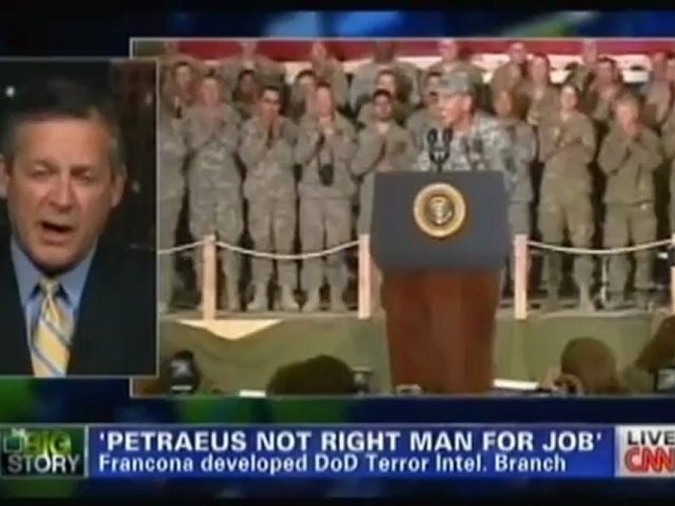 Gen. Mark Kimmit, Michael Hastings Lt Col Rick Francona talking Petraeus on Piers Morgan