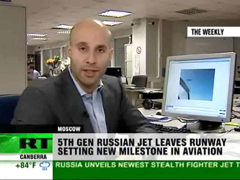 Russian Sukhoi T-50 jet challenges US Raptor stealth fighter