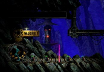 Oddworld l'exode d'Abe 4 (Des mudokon aveugle et un wagonet ^^)
