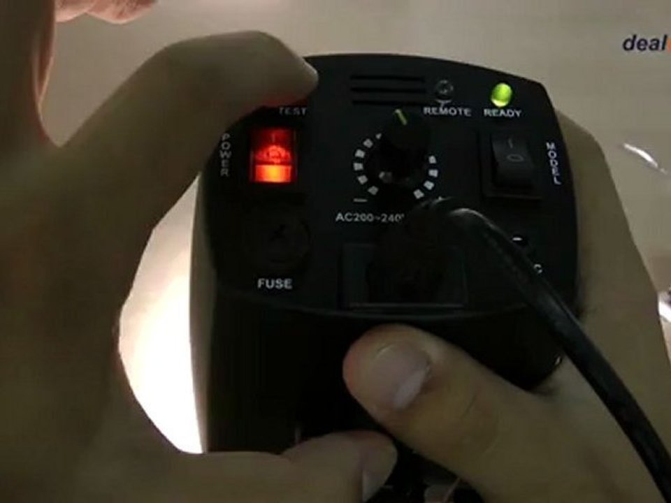 Flash Studio Photography Light AC 200~240V / EU Plug 127678