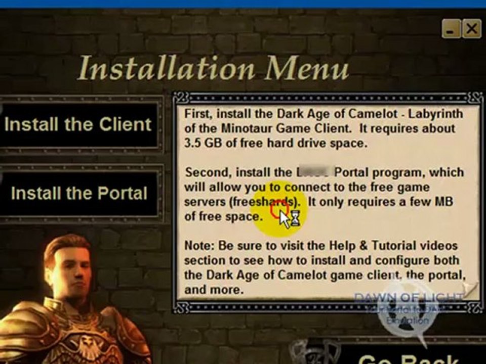 GameTag.com - Buy and Sell Your DAoC Accounts - How to Install DAOC
