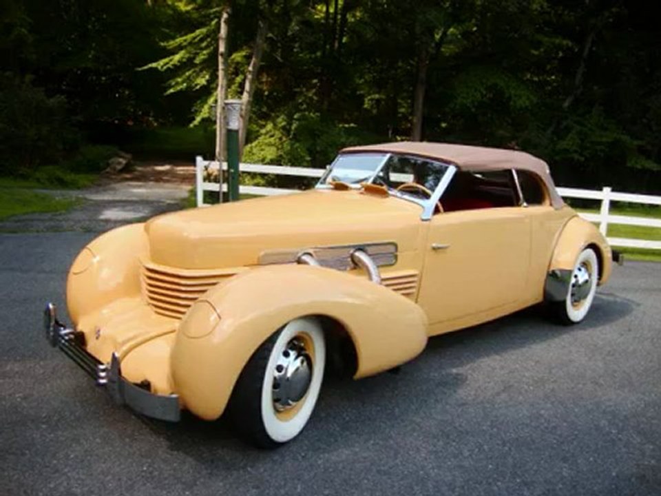 Fully Restored Antique 1937 Cord 812
