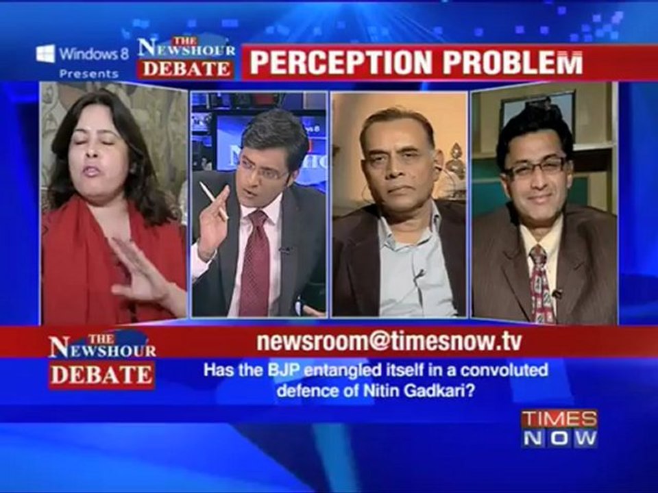 The Newshour Debate: Perception problem in case of Gadkari? (Part 2 of 2)
