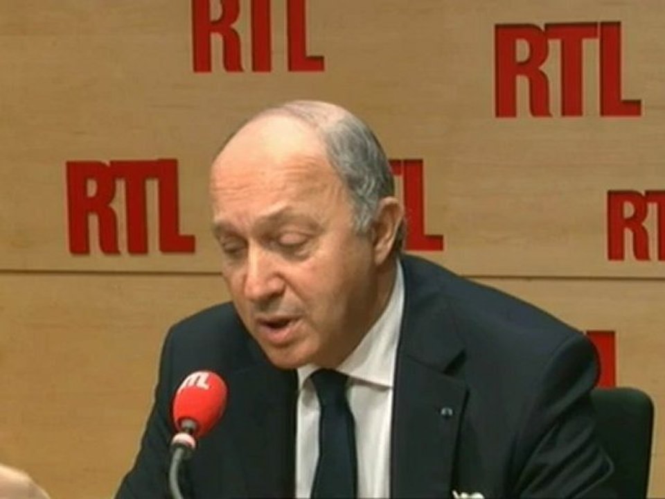 Laurent Fabius, ministre des Affaires étrangères : "J'appelle Israël et le Hamas à la retenue"