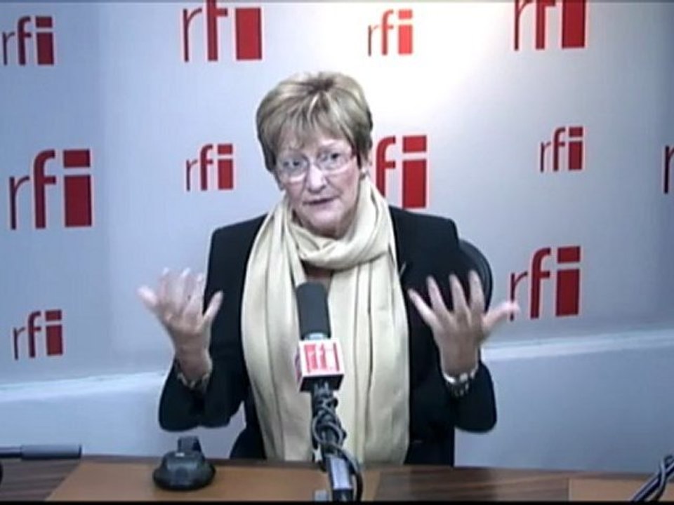 Nicole Notat, présidente de l'agence Vigéo, ancienne  secrétaire générale de la CFDT