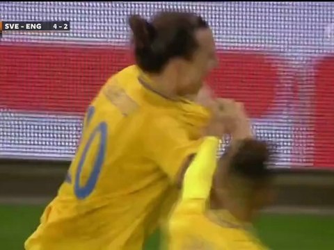 Златан Ибрагимович Гол сезона Швеция Англия 4-2