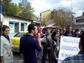 DHF'ye yönelik yapılan saldırılar Dersim'de protesto edildi