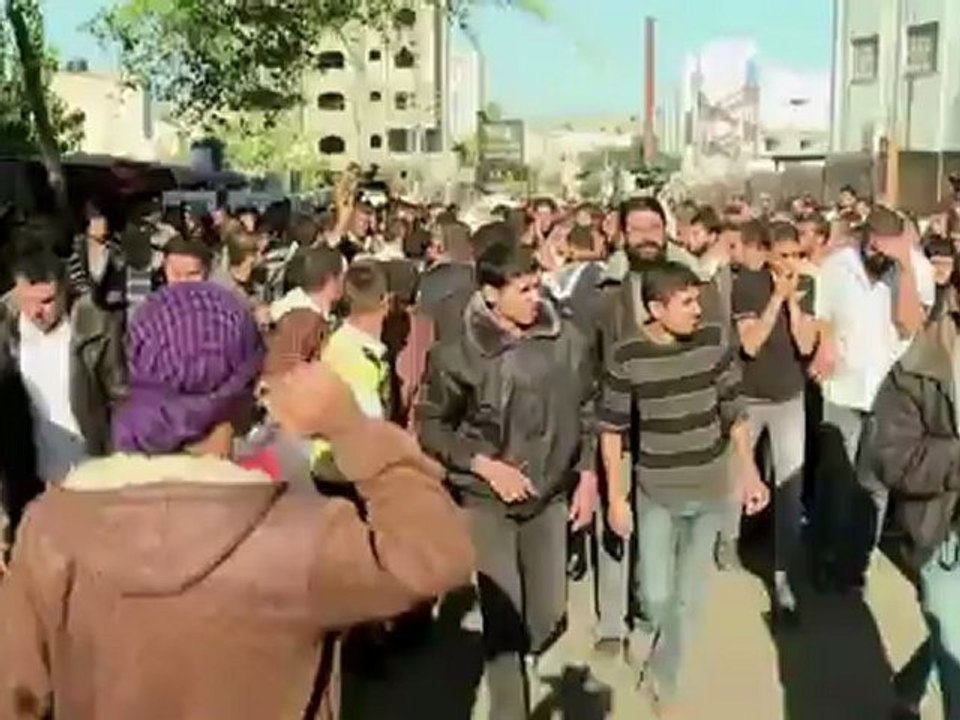 Funérailles du chef militaire du Hamas Ahmed Jaabari