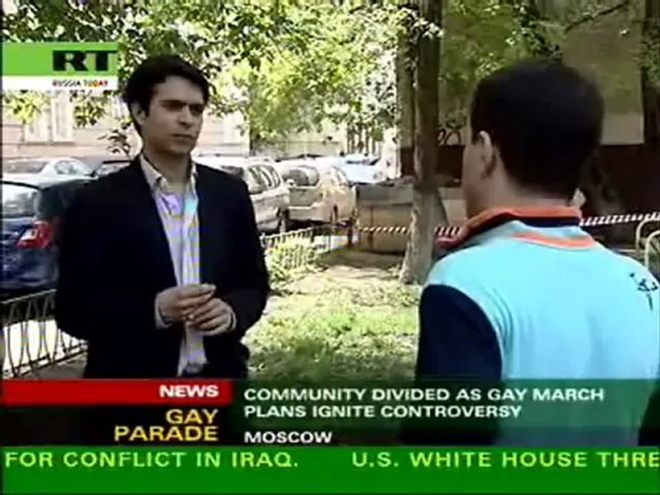 Russia Today: Moscow Gay Parade faces trouble