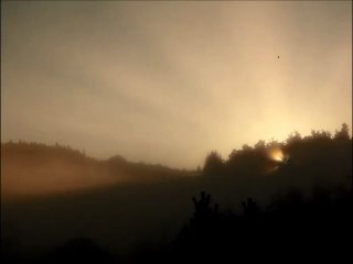 Lever de soleil au Mazet Saint Voy le 15/11/2012